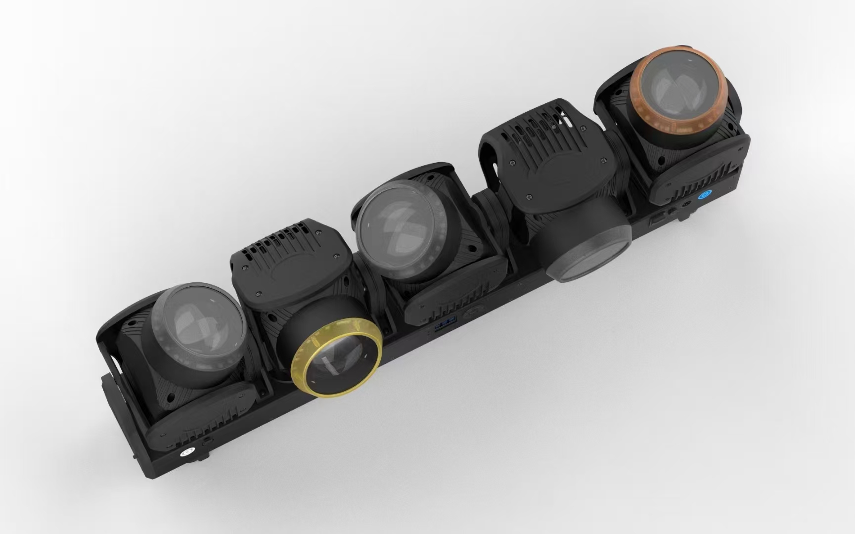 5 x 120W Tornado Effect Lights - 图片 3