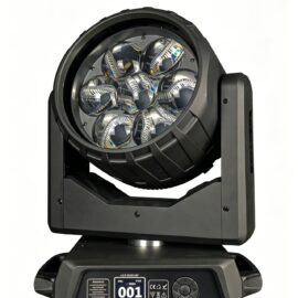 7×60W Outdoor Waterproof LED Moving Head Color-Changing Light