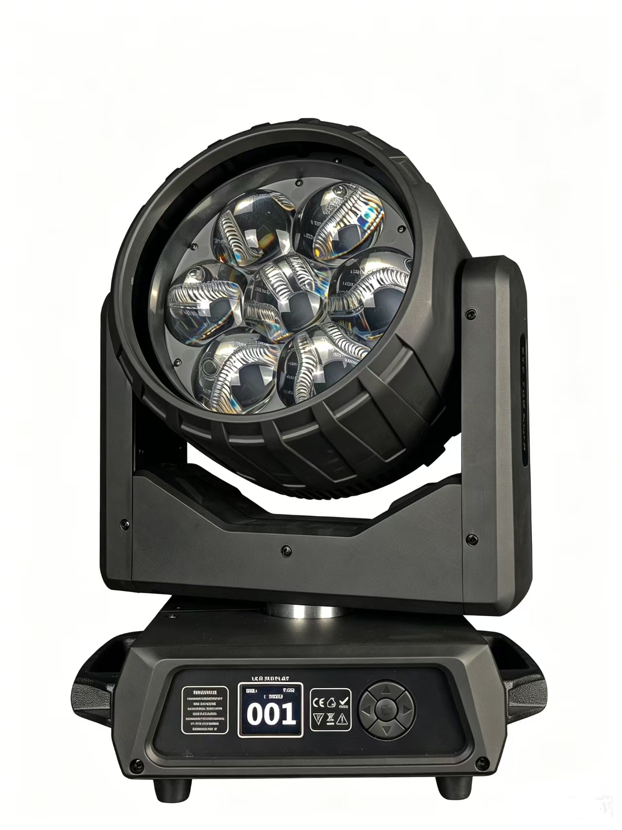 7×60W Outdoor Waterproof LED Moving Head Color-Changing Light
