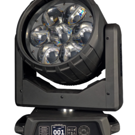 7×60W Outdoor Waterproof LED Moving Head Color-Changing Light