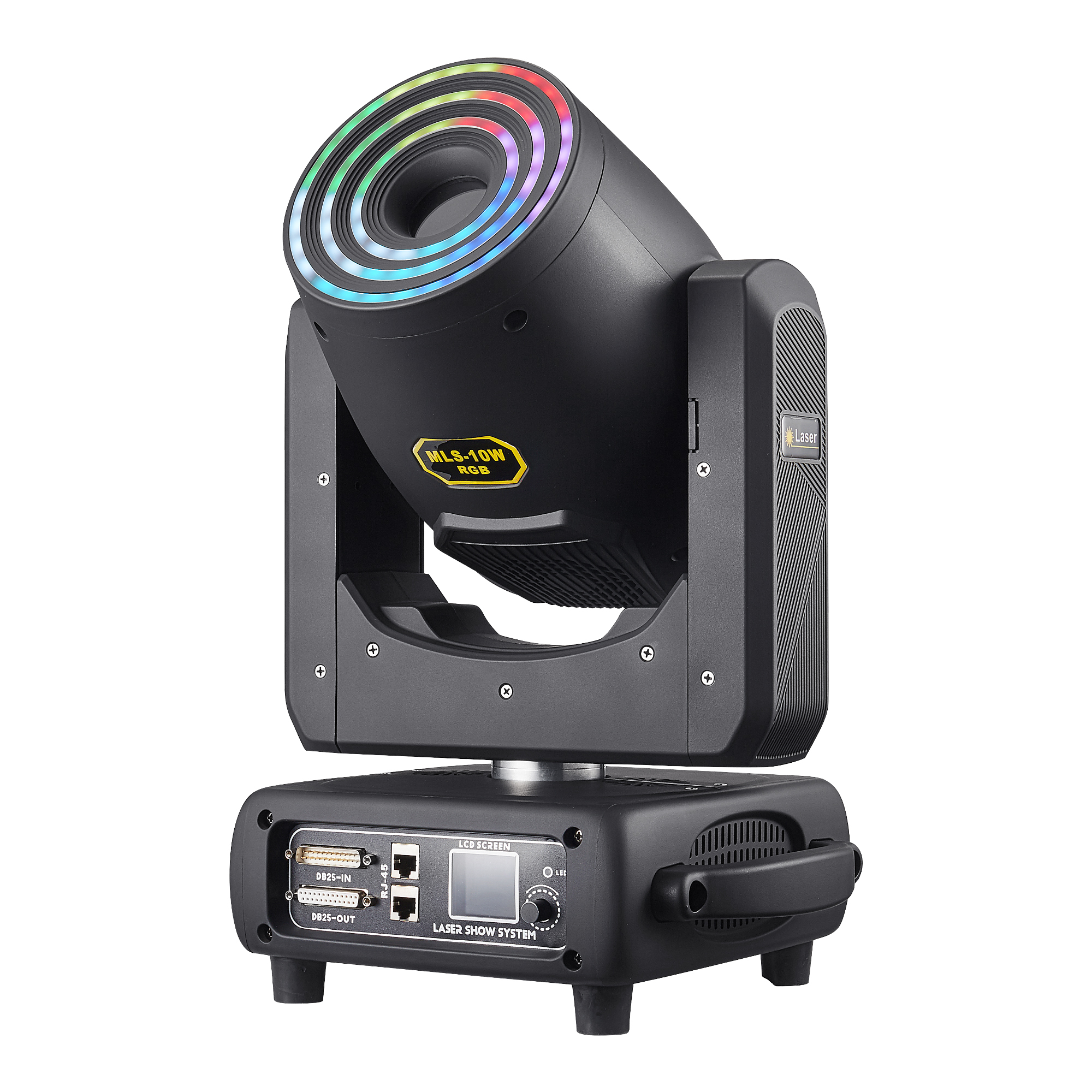 10W Moving Head Laser + LED 3D Ring Light